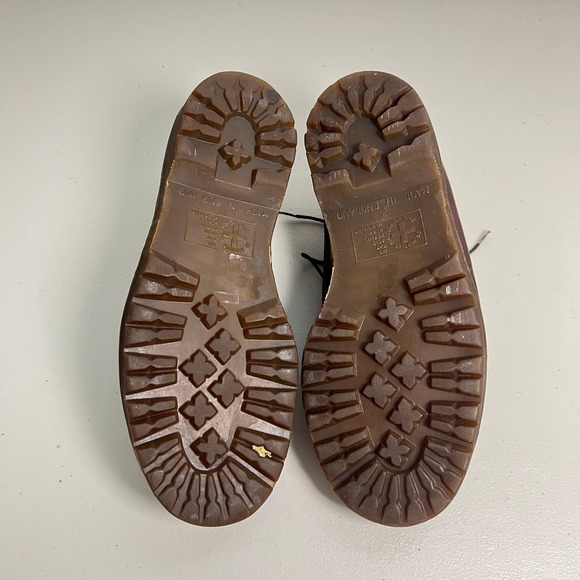 Dr Martens England 3989/59 Brown Leather Brogue Oxford Shoes Men's 7 - Picture 8 of 10